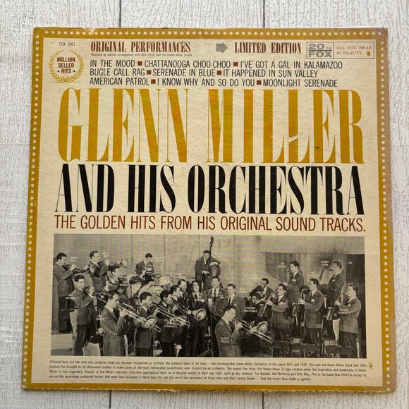 Vintage Glenn Miller and His Orchestra Album - Picture 1 of 11